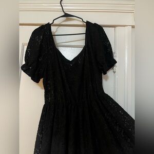 Foxblood Garden Lace Maxi Dress